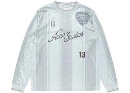 Acne Studios Logo Sports Top Jersey Grey - apparel view 2