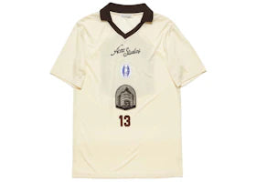 Acne Studios Logo Jersey Ivory White - vue 360