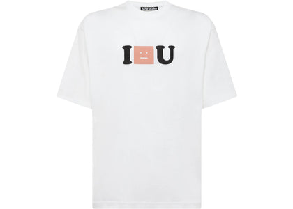 Acne Studios Printed T-Shirt Optic White - apparel view 2