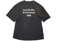 Acne Studios STOCKHOLM 1966 Logo T-Shirt Black