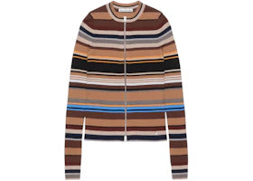 Acne Studios Women's Crewneck Cardigan Brown - vue 360