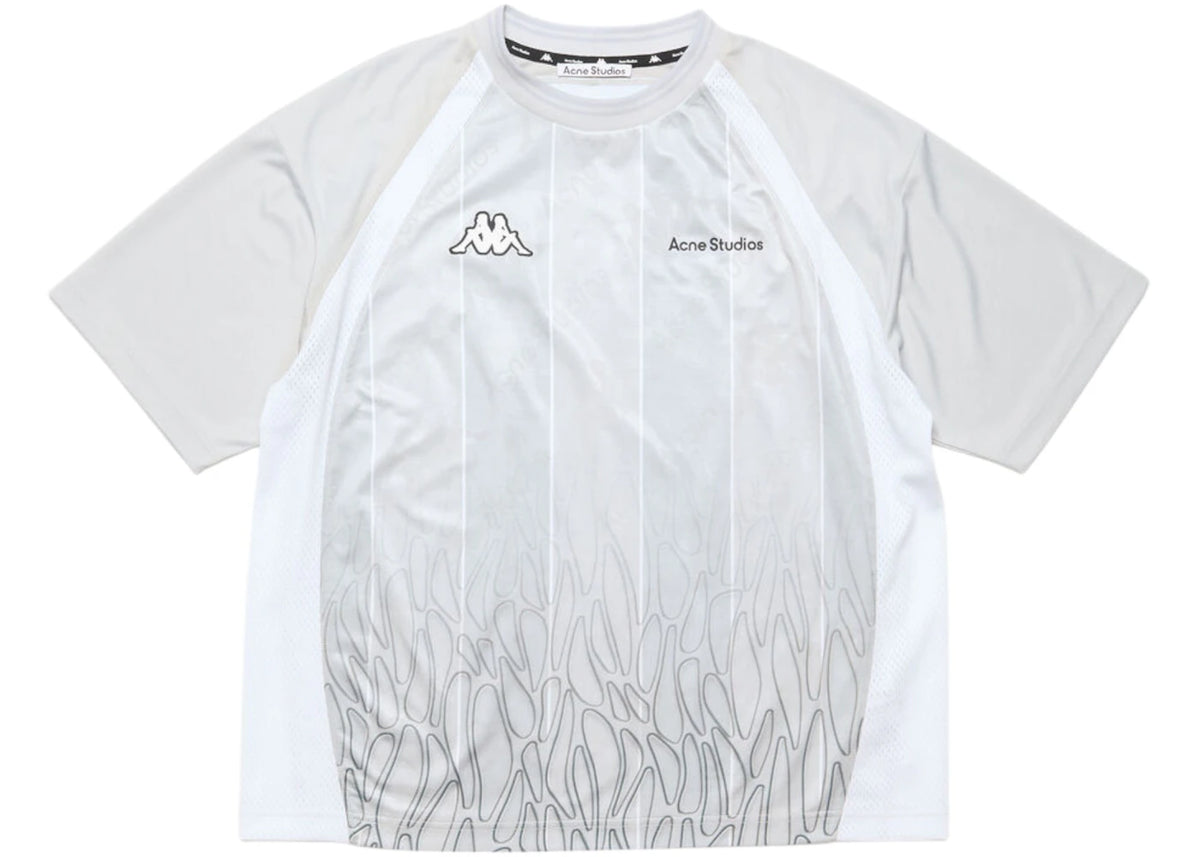 Acne Studios x Kappa Logo T-shirt Grey/Dark Grey - vue secondaire A