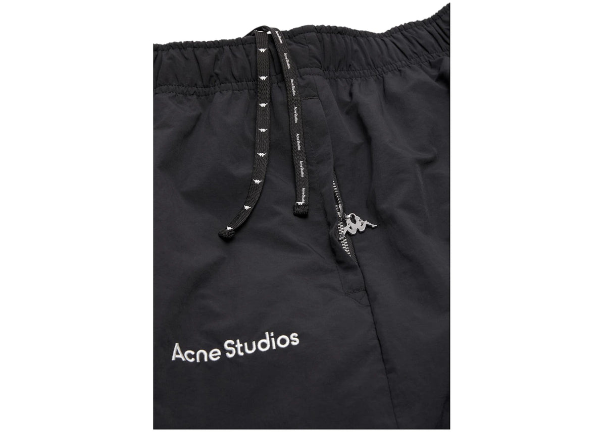 Acne Studios x Kappa Relaxed Fit Shorts Black - vue secondaire B