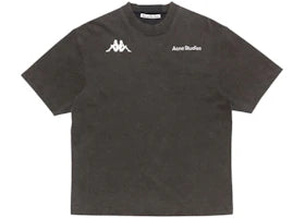 Acne Studios x Kappa Short Sleeve Logo T-shirt Black - vue 360