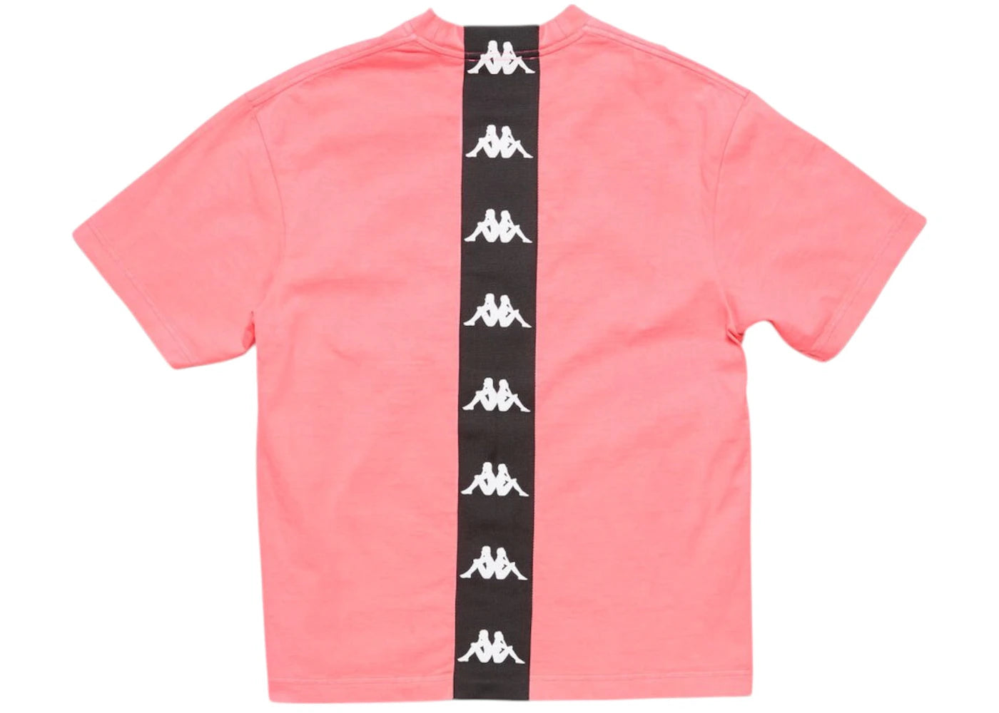 Acne Studios x Kappa Short Sleeve Logo T-shirt Neon Pink - vue secondaire B