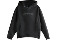 ADER error Logo Loose Hoodie Black