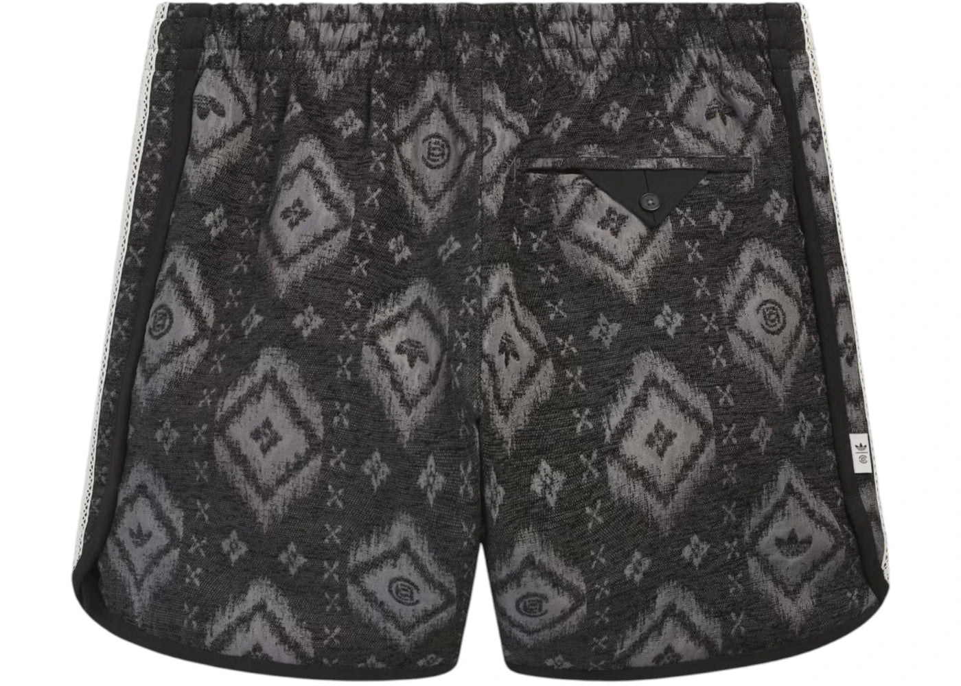 adidas CLOT Heritage Print Short By Edison Chen Shorts Carbon - vue secondaire B
