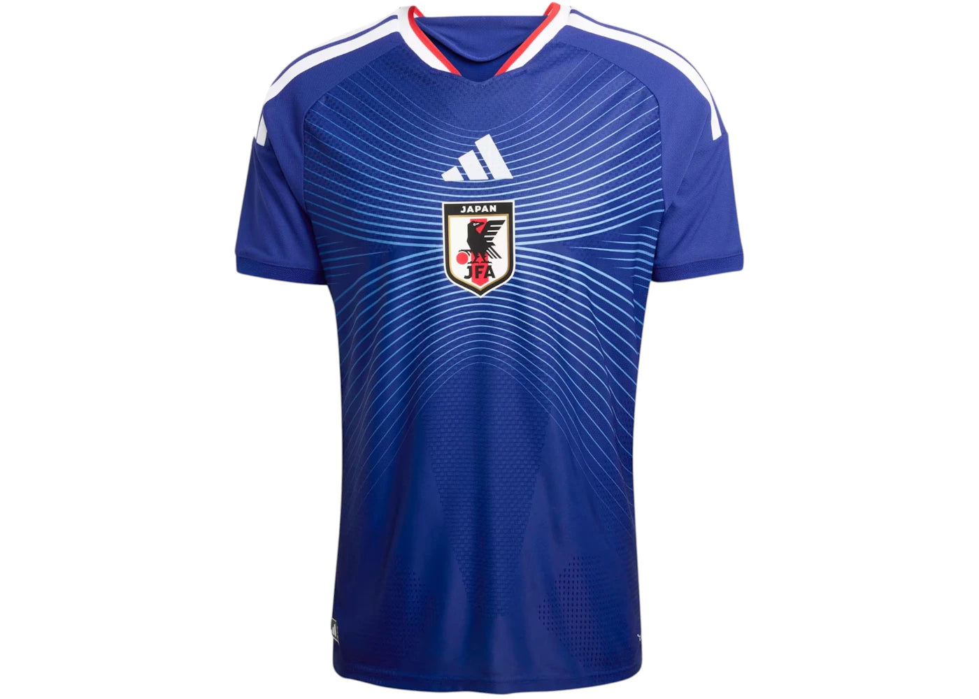 adidas Japan 26 Home Authentic Jersey Japan Blue/Ash Blue - vue secondaire A