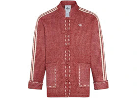 adidas New Year Knit Jacket (Asia Sizing) Red