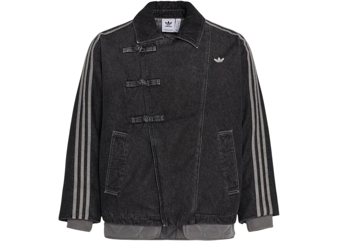 adidas New Year Pad Jacket Medium Black Denim - vue secondaire A