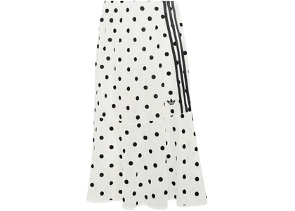 adidas Sheer Polka Dots Skirt Off White - authentic adidas product