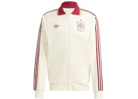 adidas Spain Away Anthem Long Sleeves Jacket Off White
