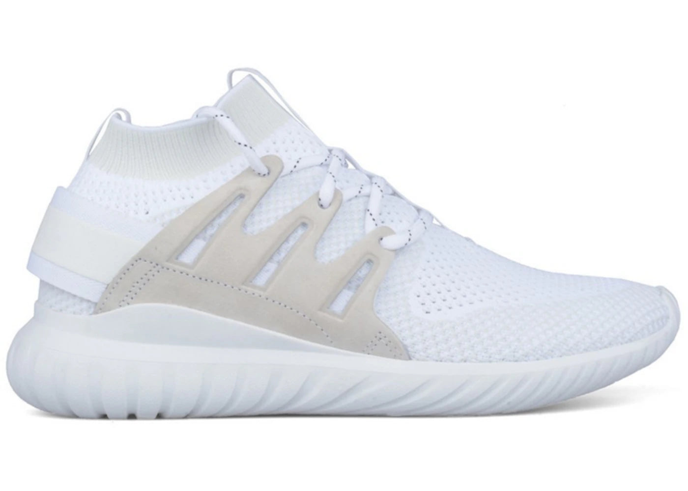 adidas Tubular Nova Primeknit Triple White - vue 360