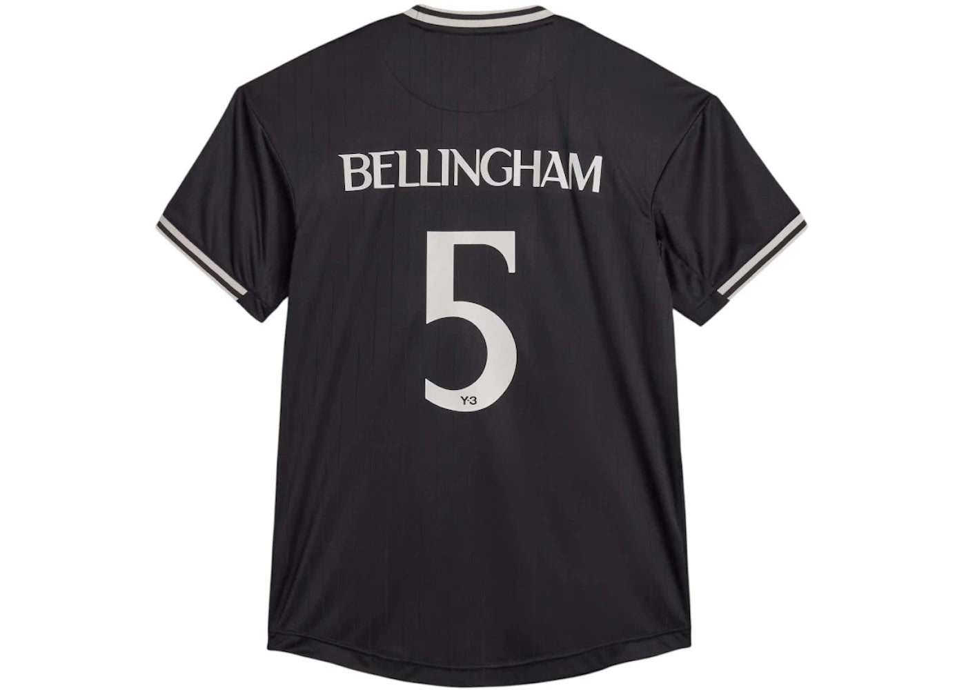adidas Y-3 Jude Bellingham Football Short Sleeve Jersey Black - vue secondaire A