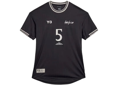 adidas Y-3 Jude Bellingham Football Short Sleeve Jersey Black