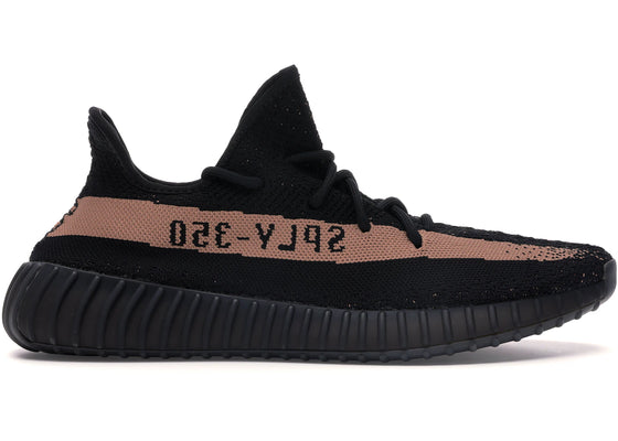 adidas Yeezy Boost 350 V2 Core Black Copper sneakers - authentic streetwear shoes