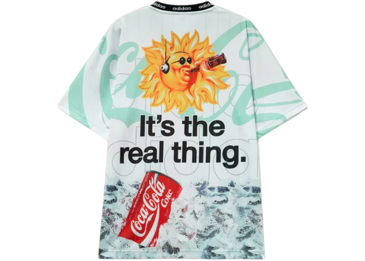 adidas x Coca-Cola Classic Sport Mash-Up Jersey Multicolor - vue secondaire B
