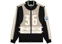 Aime Leon Dore Full Zip Alpine Ski Sweater Jet Black