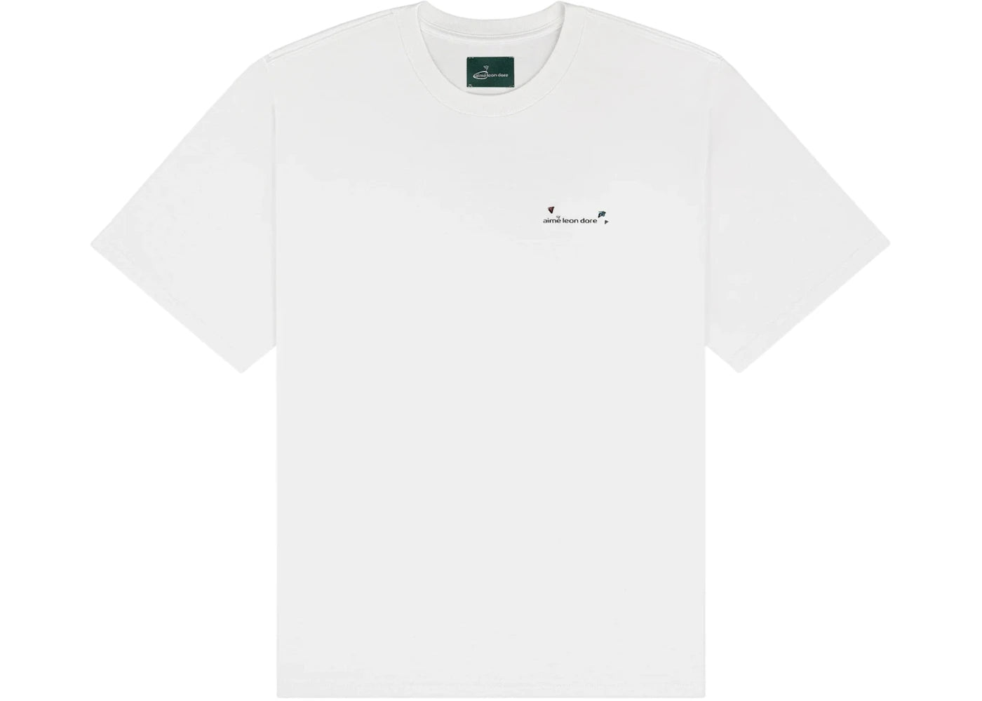 Aime Leon Dore Golf Tour Tee White - vue secondaire A