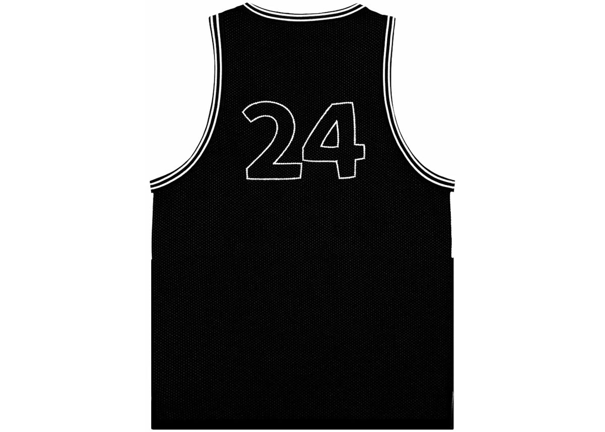 Aime Leon Dore Knit Basketball Jersey Black - vue secondaire B