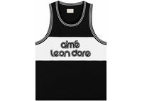 Aime Leon Dore Knit Basketball Jersey Black