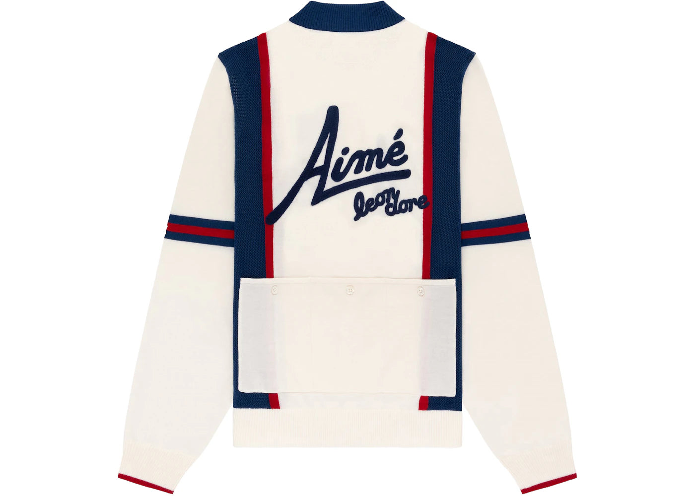 Aime Leon Dore Knit Long-Sleeve Cycling Jersey Pristine - vue secondaire B