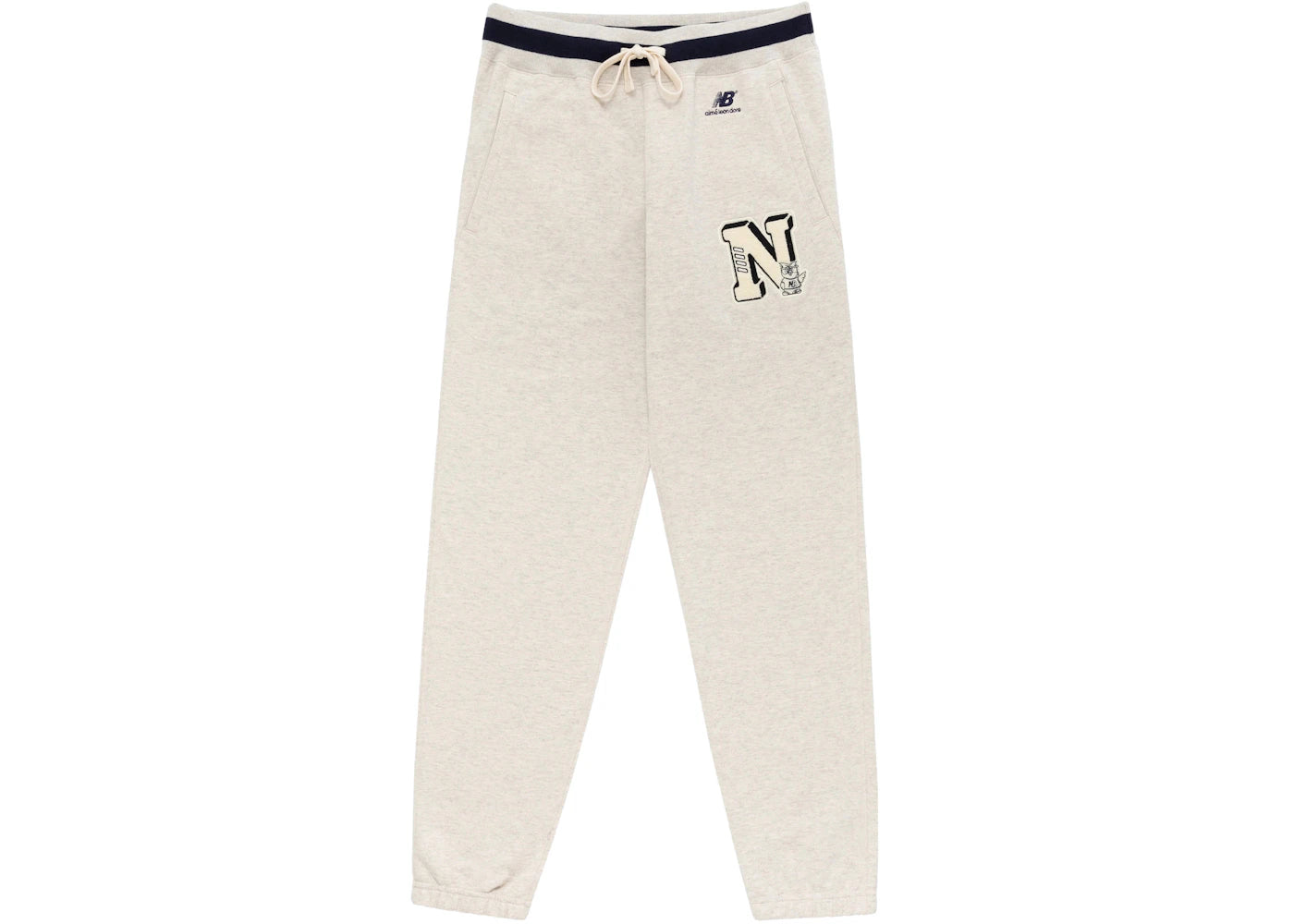 Aime Leon Dore x New Balance IFTB Sweatpants Oatmeal - vue 360