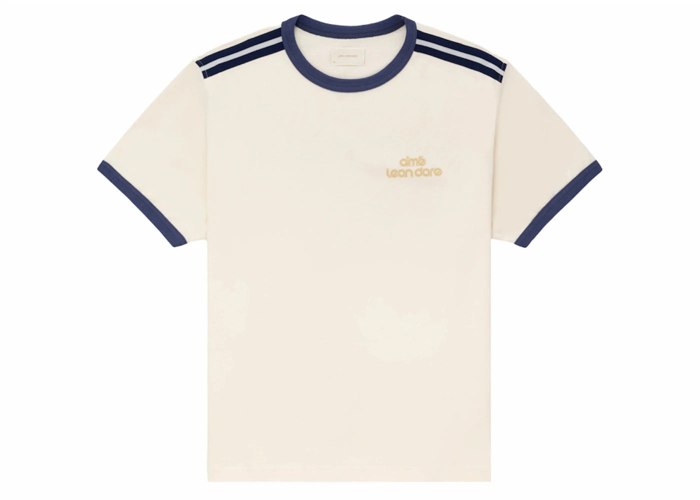 Aime Leon Dore Retro Ringer Tee Cream - vue 360