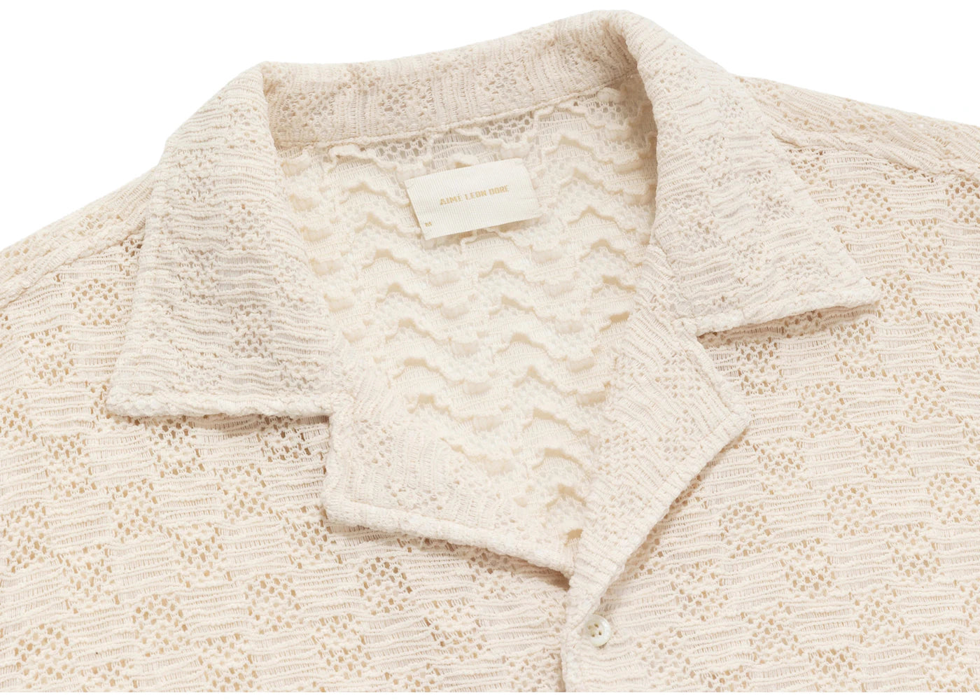Aime Leon Dore Rico Shirt Cream - vue secondaire A