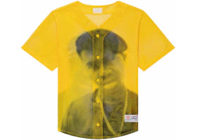 Aime Leon Dore The Genesis Mesh Baseball Jersey Yellow
