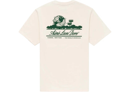 Aime Leon Dore Unisphere Short-Sleeve Tee Cream - authentic Aime Leon Dore product
