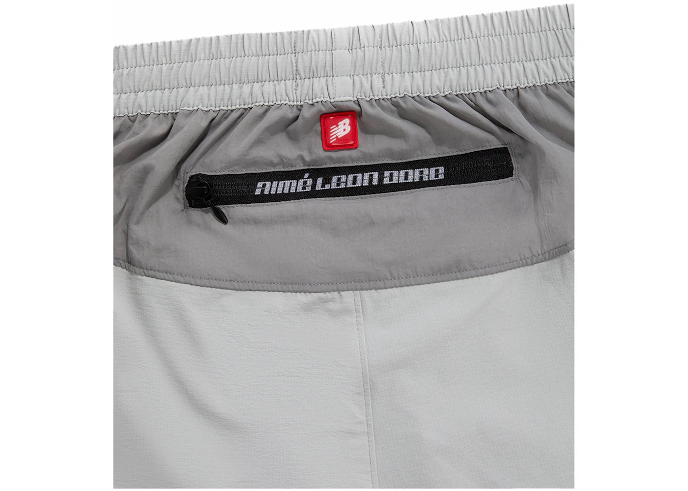 Aime Leon Dore x New Balance Colorblock Running Short Grey - vue secondaire B