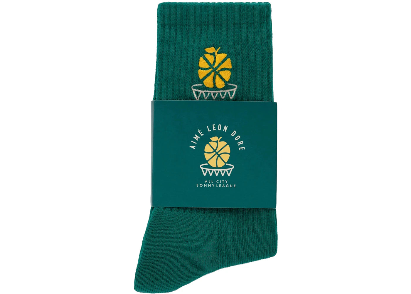 Aime Leon Dore x New Balance SONNY League Crew Socks Green - vue secondaire A