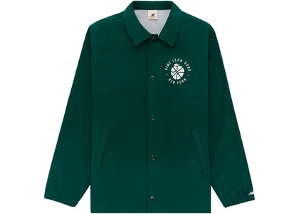 Aime Leon Dore x New Balance Sonny NY Coaches Jacket Green - authentic Aime Leon Dore apparel