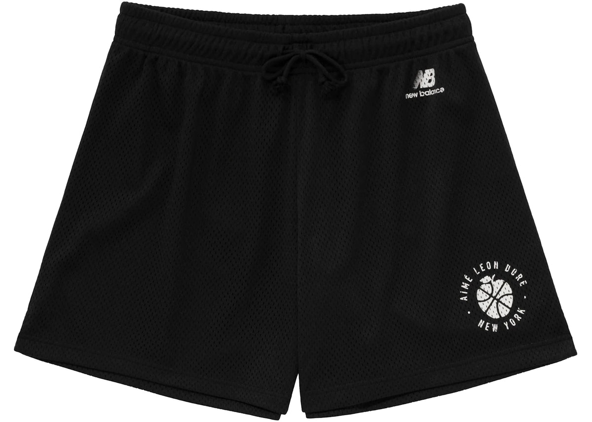 Aime Leon Dore x New Balance Sonny NY Gym Short Black - vue secondaire A