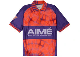 Aime Leon Dore x New Balance Sport Zip Polo Purple/Orange