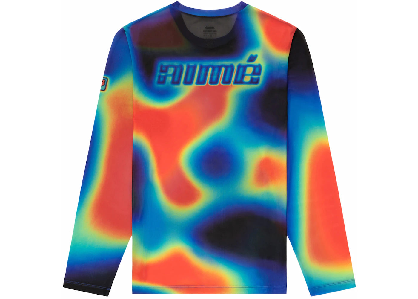 Aime Leon Dore x New Balance Thermal Print Long-Sleeve Mesh Tee Multicolor - vue 360
