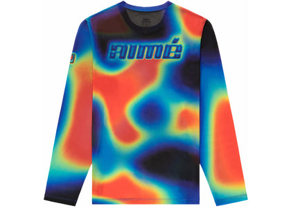 Aime Leon Dore x New Balance Thermal Print Long-Sleeve Mesh Tee Multicolor - authentic Aime Leon Dore sneakers