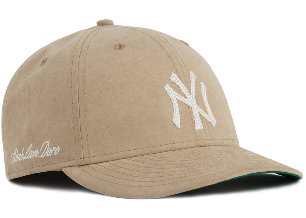 Aime Leon Dore x New Era Brushed Nylon Yankees (2021) Hat Khaki - vue secondaire B