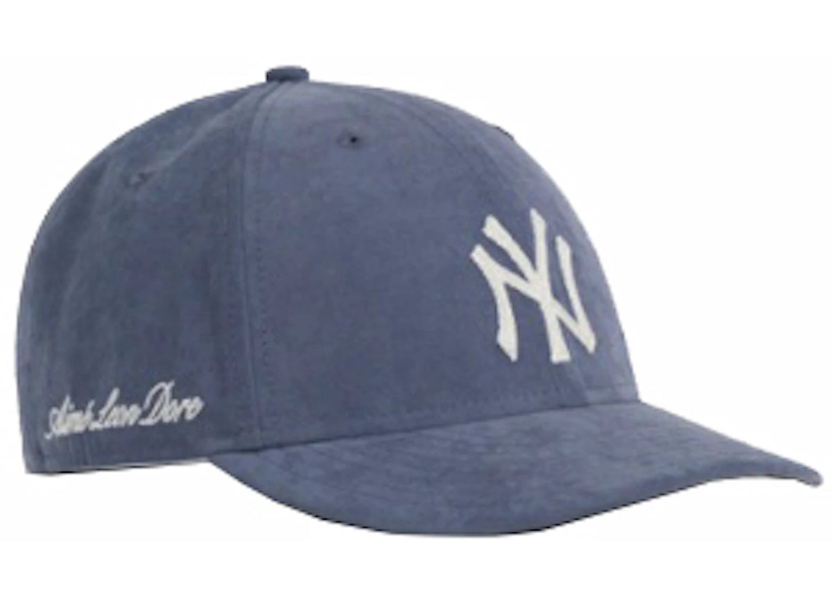 Aime Leon Dore x New Era Chain Stitch Yankees Hat Washed Blue - vue secondaire B