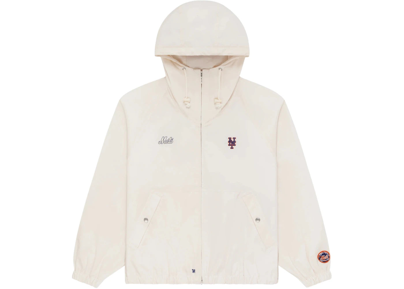 Aime Leon Dore x New York Mets Lightweight Jacket Cream - vue 360