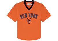 Aime Leon Dore x New York Mets Short-Sleeve Knit Sweater Orange