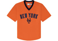 Aime Leon Dore x New York Mets Short-Sleeve Knit Sweater Orange