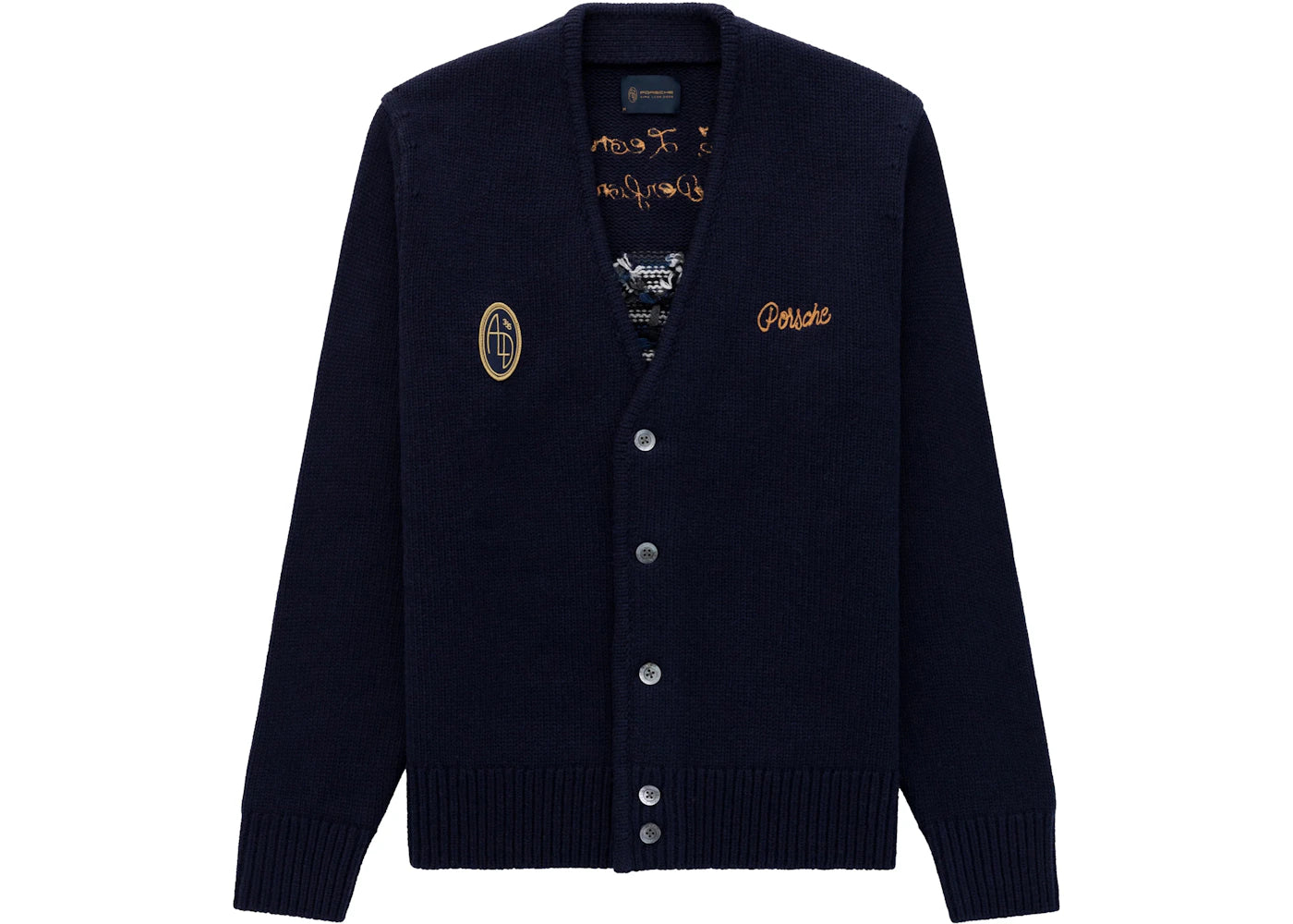 Aime Leon Dore x Porsche 356 Cardigan Navy - vue 360