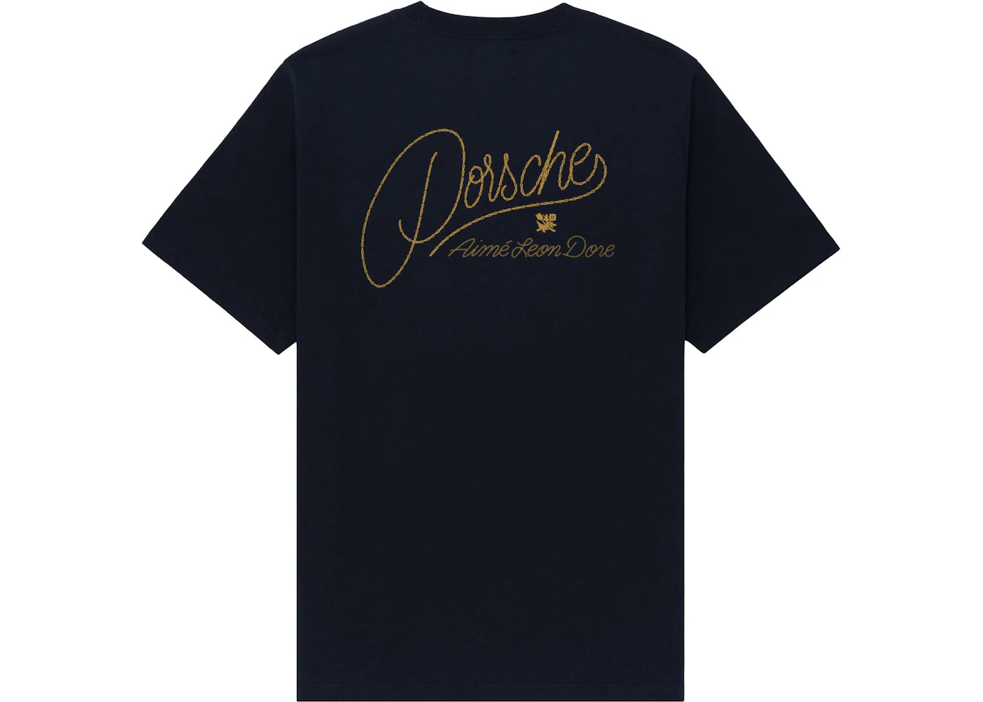 Aime Leon Dore x Porsche 356 Pocket Tee Navy - vue 360