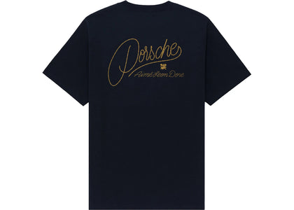 Aime Leon Dore x Porsche 356 Pocket Tee Navy - authentic Aime Leon Dore product