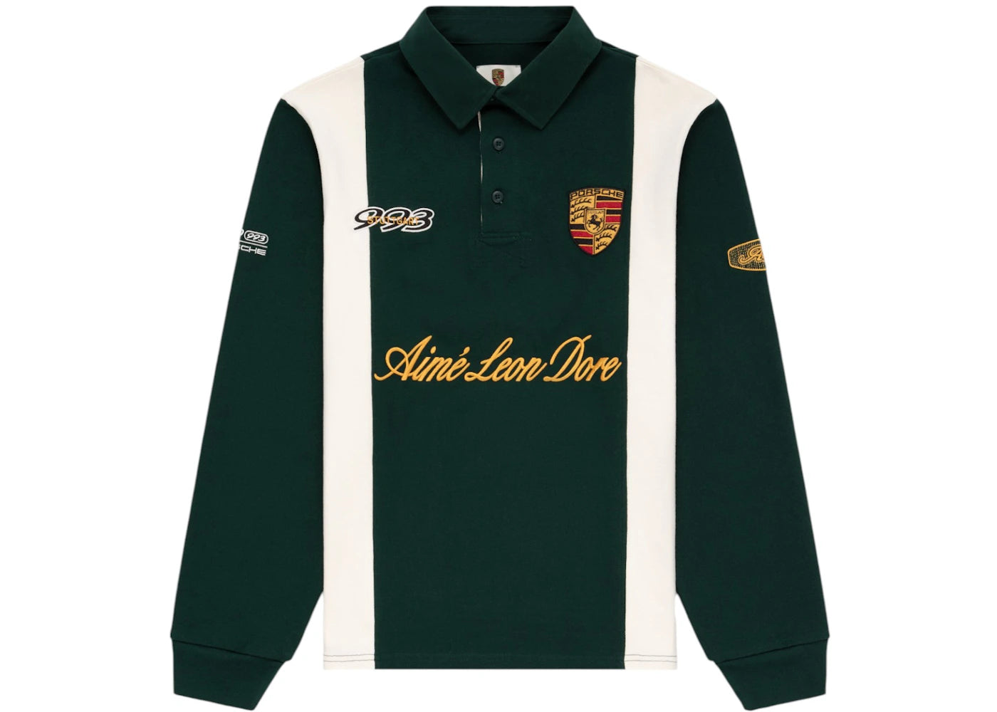 Aime Leon Dore x Porsche 993 Turbo Heritage Rugby Pine Grove - vue secondaire A