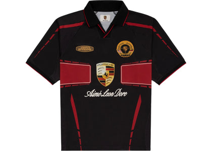 Aime Leon Dore x Porsche 993 Turbo Team Jersey Black - authentic Aime Leon Dore apparel