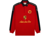 Aime Leon Dore x Porsche Crest Rugby Red