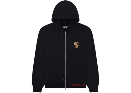 Aime Leon Dore x Porsche Full-Zip Hoodie Black - authentic Aime Leon Dore apparel